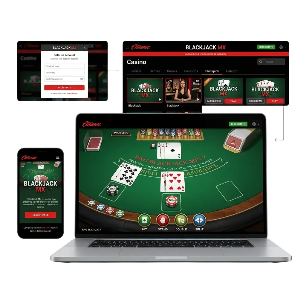 Guía paso a paso para jugar blackjack en Caliente México