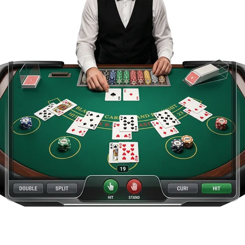 Juegos de blackjack en Caliente Online México