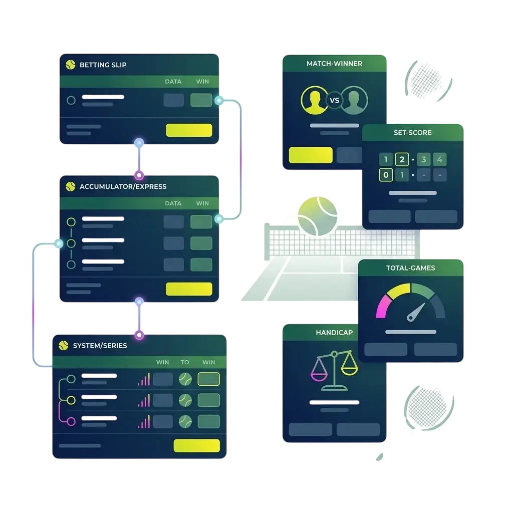 Tipos de apuestas de tenis en Caliente